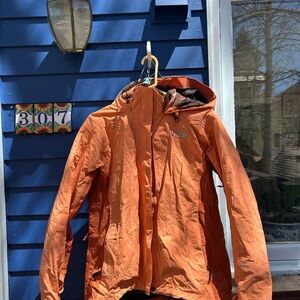 The North Face Bright Orange Outdoor Jacket